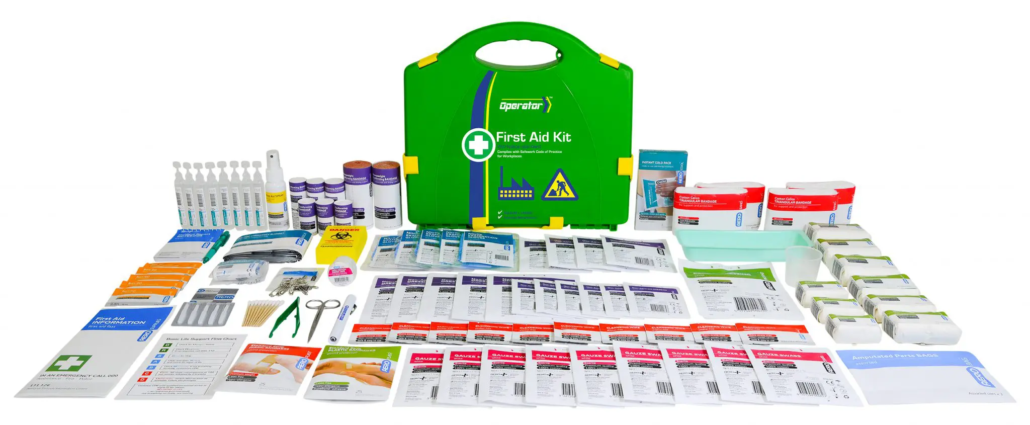 First Aid Kit - Hard Plastic Case